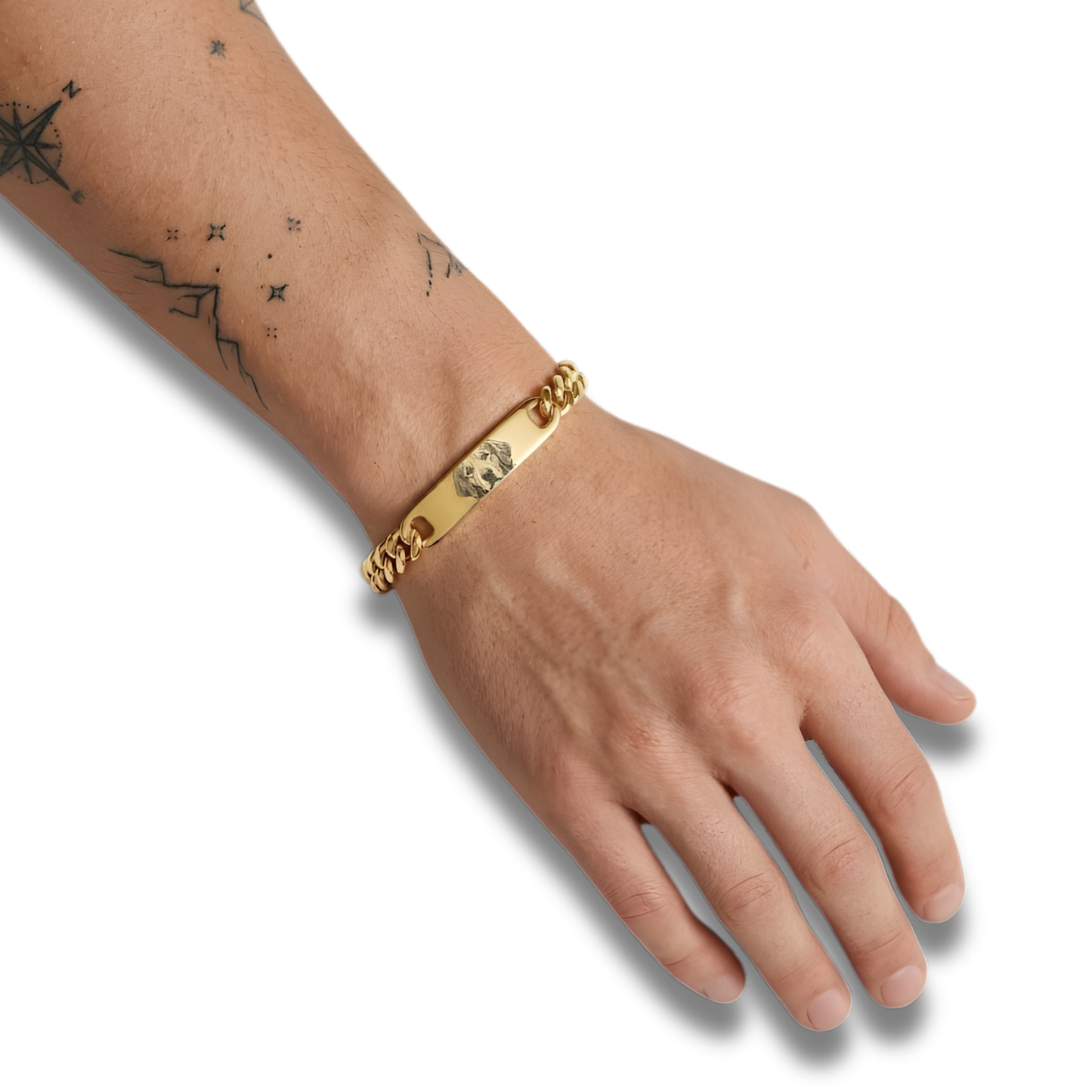 Custom Pet Photo Bracelet – Stainless Steel